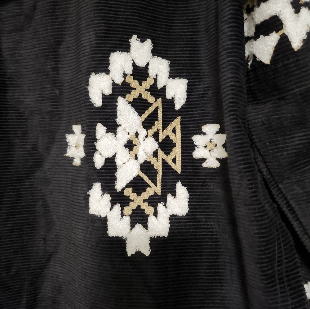 Free People We The Free Cozy Up Embroidered Shirt - Picture 12 of 12